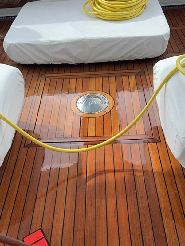 good deep teak scrub