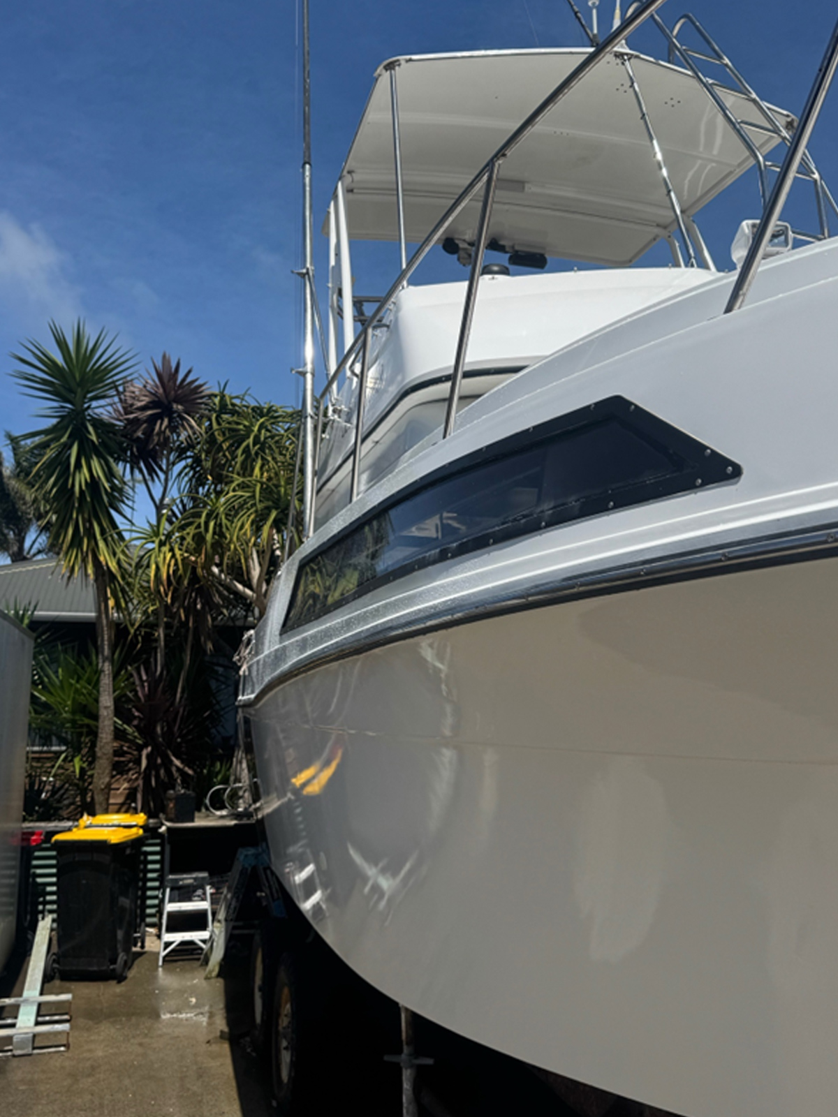 polishing and waxing